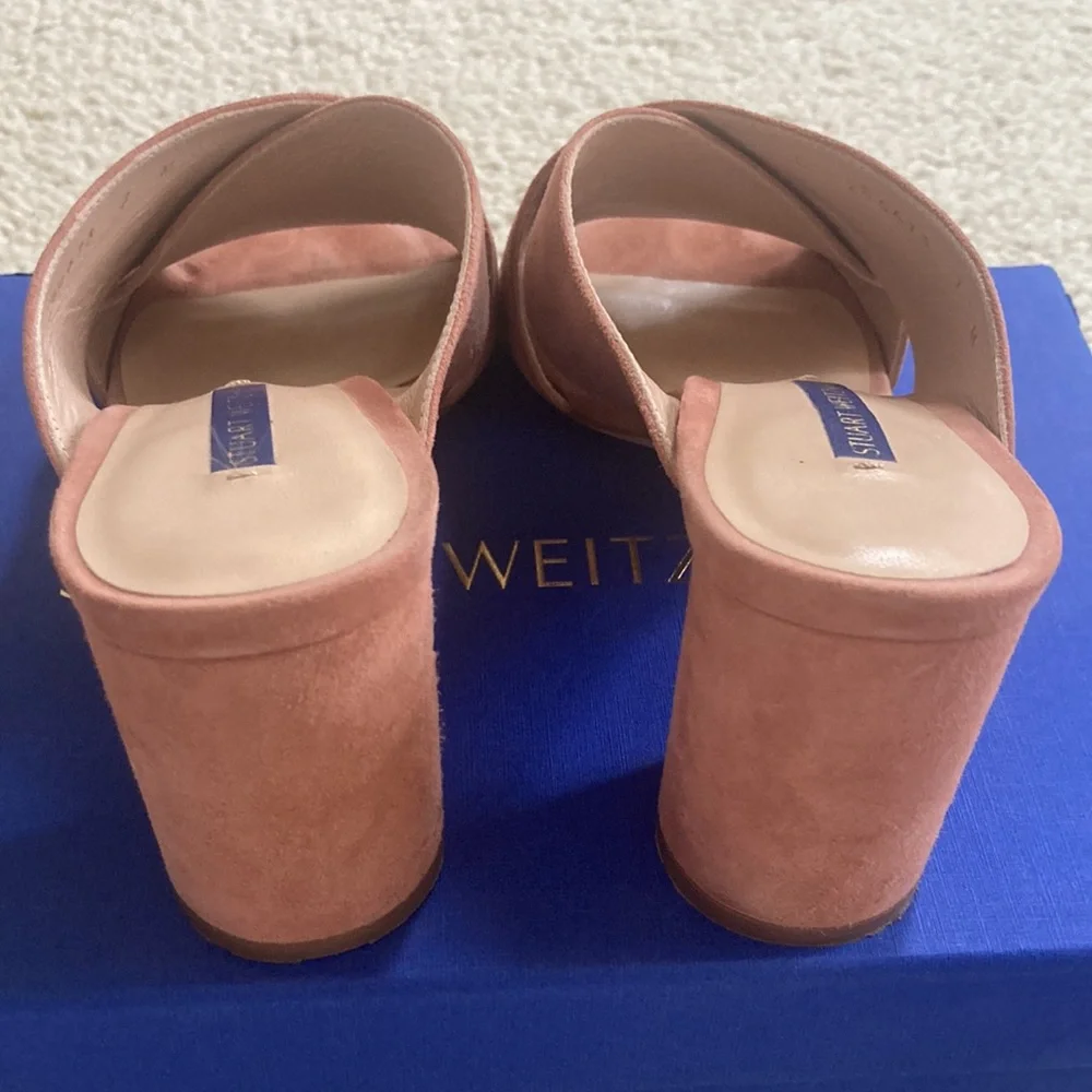 Stuart Weitzman Suede Heel - Picture 5 of 8